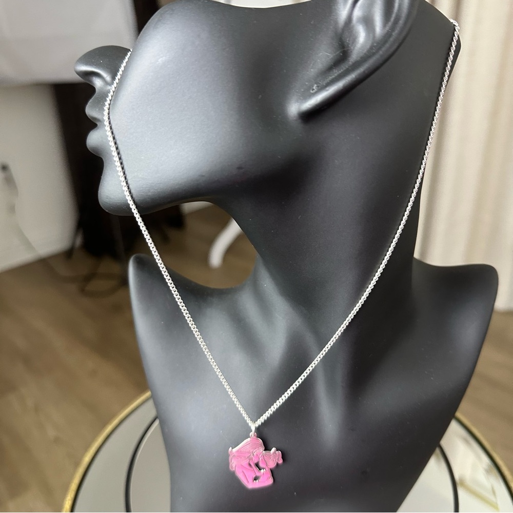 Sterling Silver 925 Necklace Mother & Daughter Pendant - Picture 6 of 12